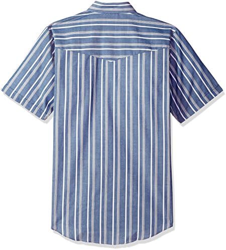 Ely Cattleman Men's Short Sleeve Stripe Western Shirt