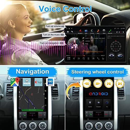 Rotação manual de 13,6 polegadas TESLA TELE DE TONTO DE TESLA para estéreo universal de carro Android com a navegação GPS
