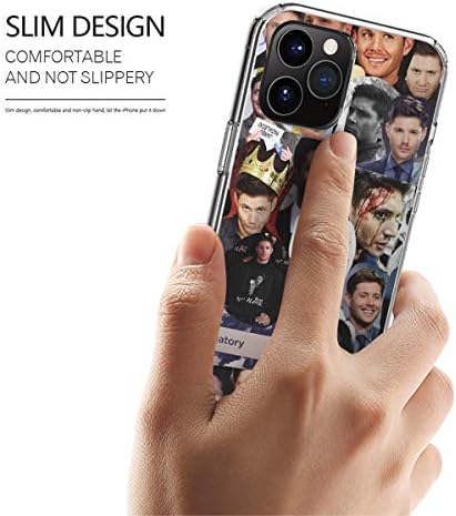 Capa de telefone compatível com iPhone Samsung Galaxy Jensen S10 Ackles x Collage S9 6 7 8 Plus XS XR 11 12 Pro Max