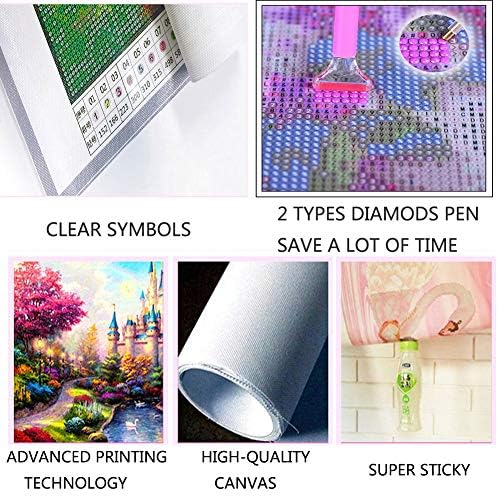 DIY 5D Diamond Painting By Number Kits Abstract Furring Full Diamond Adults Pintura grande com diamantes Bordado Riprone