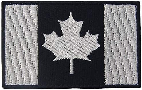 Tactical Canada Bandle Patch Bordado Moral Aplique Aplique Aperter Hook & Loop Emblem