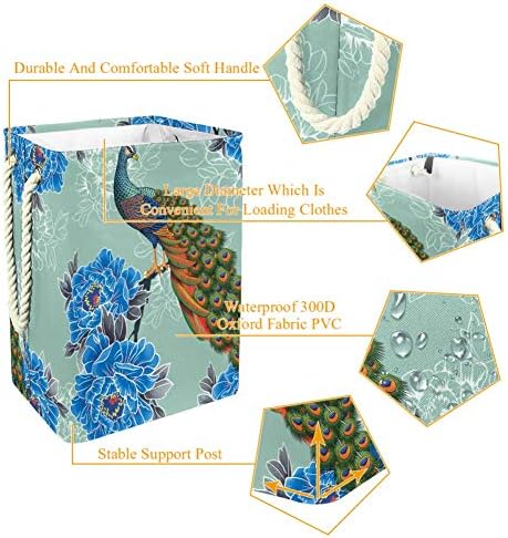 Unicey Flower Peacock Laundry Horty Cosce