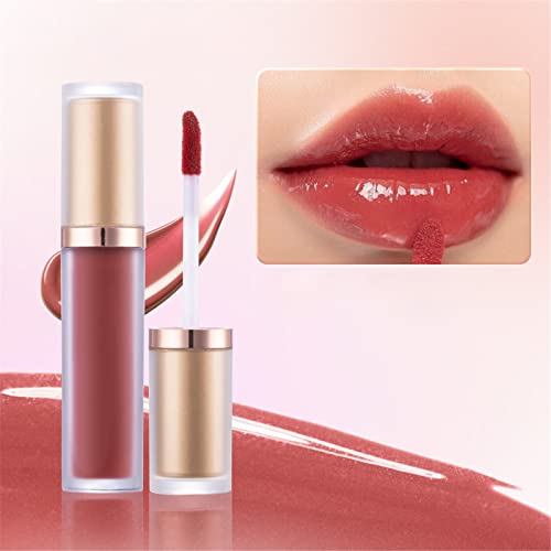 Xiahium Lip Gloss Decorações de veludo batom portátil clássico clássico à prova d'água duradoura Alcance macia alcance lips lips lips