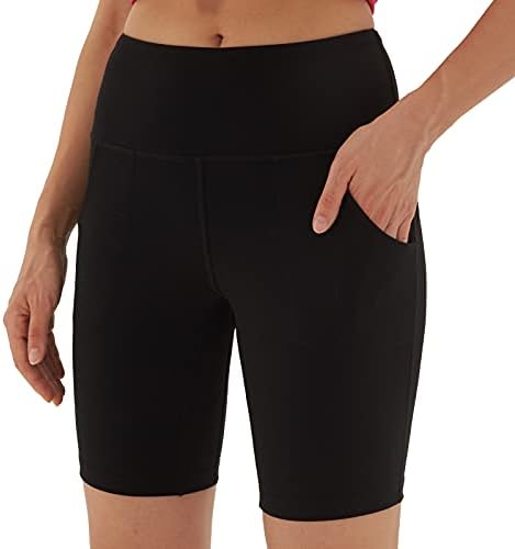 LUCUCHERI BIKER SHORTS PARA MULHERES COM POLOS PALHAS DE IOGA HIGA DE CISAÇÃO 8