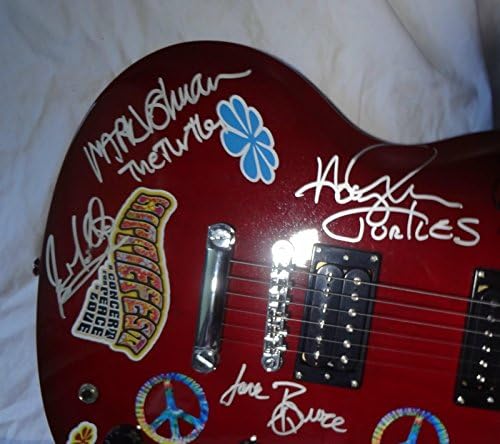 Assinado 2008 Hippiefest Guitar Jack Bruce Eric Burdon Tartarugas JSA Loa BB28326