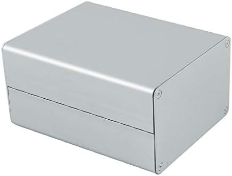 NOVO LON0167 102 x 90 x 59mm Caixa de gabinete de alumínio extrudado eletrônico Extrudado Preto (102 x 90 x 59mm mehrzweck-lektronikgehäuse