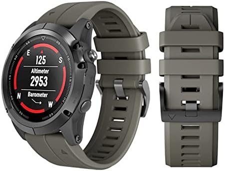 Coepmg 26 mm Silicone Smart Watch Band para Garmin Fenix ​​7 7x 6 6x 6xPro 5x mais 935 3HR RELEAM RELUME