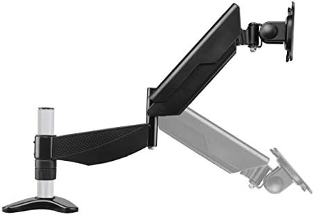 AVF MRC2106-A CABEÇA ÚNICA, ALTURA AJUSTÁVEL, PAN, PAN, giratória e monitor de inclinação Montagem da mesa para telas de até 35 ”.