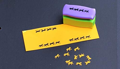 Craft Punch Horse Shape Creative Limite Limite Puncador de relevo Diy Puncador de borda Lace Punch para fazer cartas de recortes