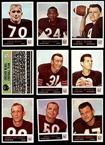 1965 Philadelphia Chicago Bears Team Set Chicago Bears Ex+ Bears
