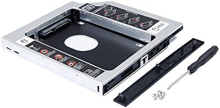 2º HDD SSD Caddy SATA3 Segundo gabinete do disco rígido de estado sólido, para Samsung Np300 NP550 Series Np300e5a Np300e5c