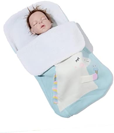 Toyandona Baby Bag Bag Baby Sack Sack bebê Baby Saco de dormir quente Fir de carrinho de cachimbo Bolsa de dormir Baby Knitting Saco de dormir Bagado para bebê