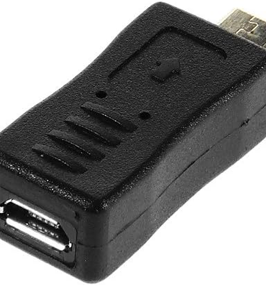 Micro USB2.0 masculino para micro usb2.0 adaptador feminino