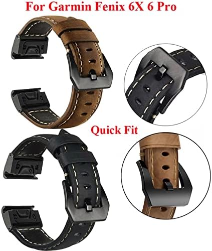 Bedcy Quick Fit Watch Band Strap for Garmin Fenix ​​7x 7 7s 6x 5x 3 3hr Watch EasyFit Pulseira