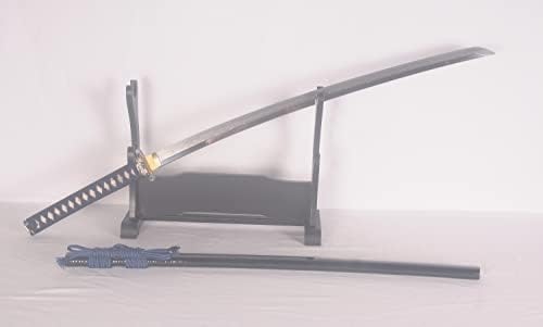 Lyuesword espada artesanal katana japonesa argila temperada t10 aço lâmina char