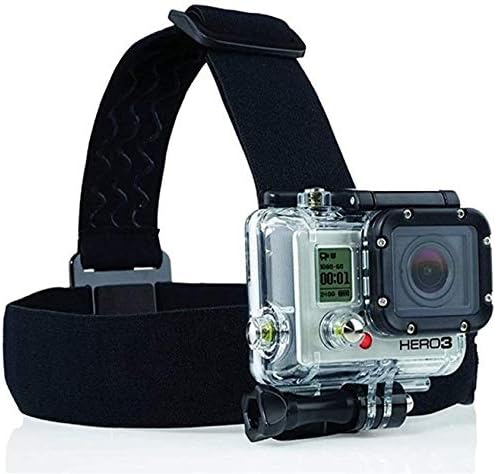 Navitech 8 em 1 Ação Camera Acessory Combo Kit com Red Case - Compatível com a câmera de ação Kaiser Baas X500 4k 60fps
