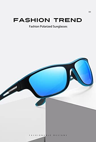 Óculos de visão noturna do McOlics para dirigir, esportes polarizados Anti-Glare UV400 Óculos de sol para homens Ciclusing