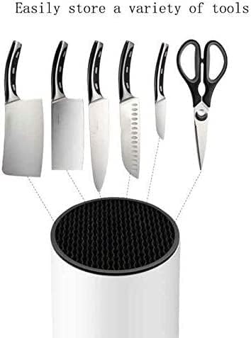 Szcurc individual do suporte da faca do suporte de faca do suporte multi -funcional para faca de faca plástico bloqueio de rack de cozinha Organizador de cozinha Acessórios ferramentas de faca