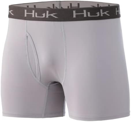HUK Men's Elements Performance Brief | Boxers de ajuste seco em Mossy Oak Camo