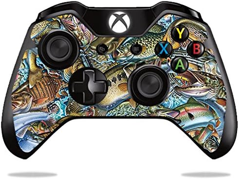MightySkins Skin Compatível com o controlador Microsoft Xbox One ou One S - Ação Puzzle Fish | Tampa de vinil protetora,