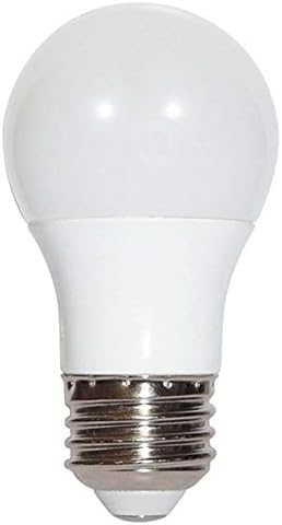 Satco S9031 acabamento da lâmpada média, 3,47 polegadas, branco fosco