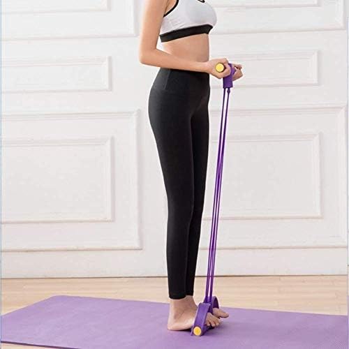 Barra de abdominais da CCSU para exercícios de ioga em casa, corda de fitness elástica para abdômen, banda de resistência ao pedal
