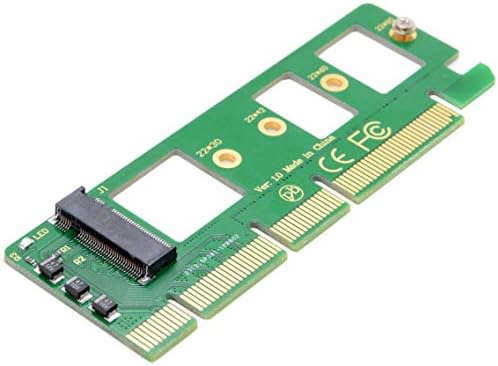 Jacobsparts M.2 para PCIE NVME SSD Card 2242 2260 2280 M2 Drive até a área de trabalho PCI Express x4 x8 x16 slot,