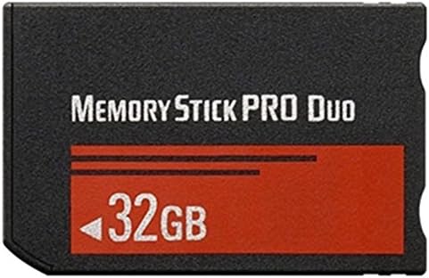 32 GB Pro Duo Flash Memory Stick Kit com o Micromate USB Reader e o adaptador SD incluído