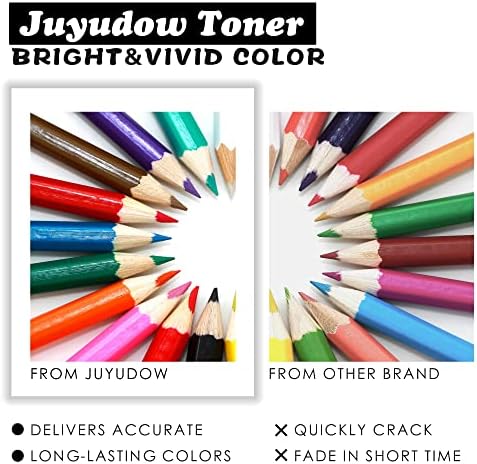 Juyudow Toner Cartridge Compatible for Kyocera TK5142 TK-5142 for Mita ECOSYS M6530cdn M6030cdn P6130cdn Printer Part#: 1T02NR0US0 1T02NRCUS0 1T02NRBUS0 1T02NRAUS0 High Yield