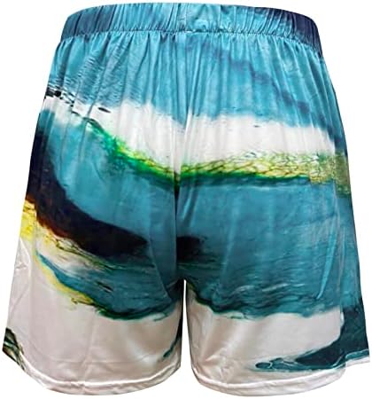 2023 shorts de verão femininos casuais cintura elástica confortável shorts atléticos shorts retro calças leves com bolsos