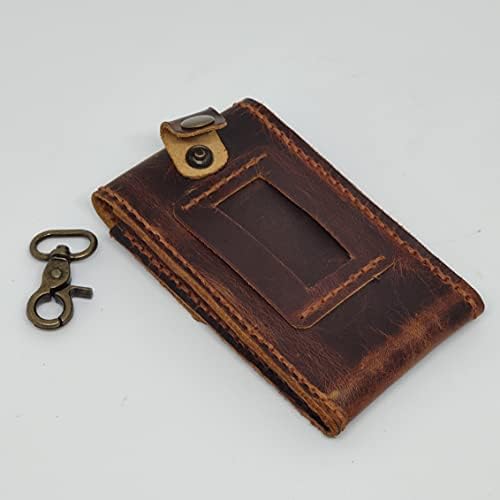 Caixa de coldre de couro em coldre para o Oppo A32, capa de telefone de couro genuíno artesanal, estojo de couro personalizado