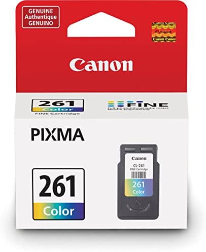 CANON 4 PACK CL-261 Cartucho de tinta colorido para PIXMA TR7020, TR7020A, TS5320, TS6420, TS6420A Printers