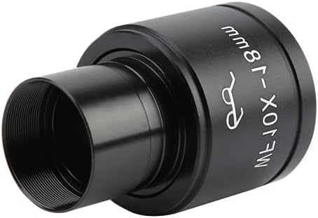 Gaeirt Hight Eyepiont lente ocular, microscópio Lente de vista para a lente de vista de 18 mm de 18 mm de altura durável para