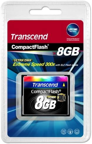Transcend TS8GCF300 8GB 300X CARTA FLASH COMPACT