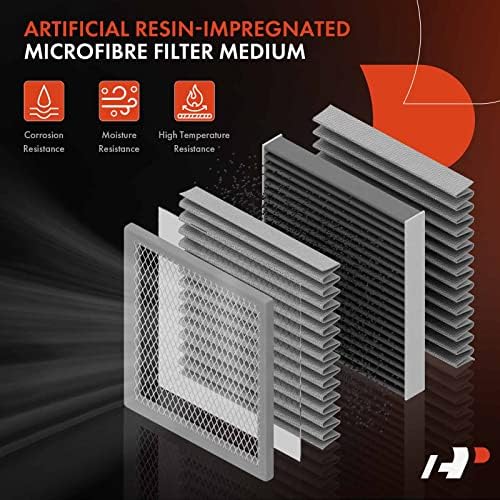 Filtro de ar do motor A-Premium compatível com BMW 3-Series 320i 2012-2018, 328i 2013-, 328d 2014-2018-2-Series 228i-4-Series