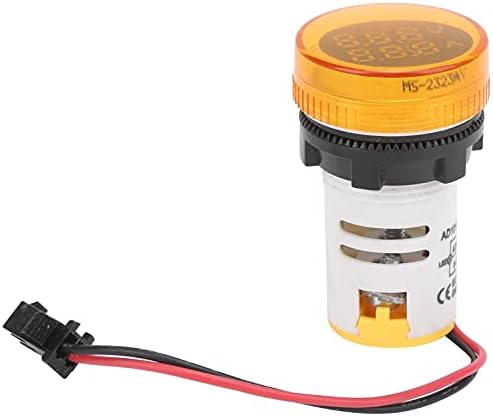 Indicador de corrente de tensão Digital Mini Voltímetro Testador de gaiolas Volt Monitor Indicador de exibição dupla AC50-500V