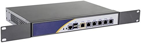 Hunsn Micro Firewall Appliance, Mini PC, Opnsense, VPN, Router PC, Intel Celeron Quad Core J4125, RS03K, AES-NI, 6 X