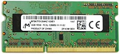 Micron mt8ktf51264Hz 4GB 1RX8 DDR3 SO-DIMM PC3-12800 1600MHz 204 PIN Não ECC CL11 1.35V Módulo de memória MT8KTF51264HZ-1G6E1