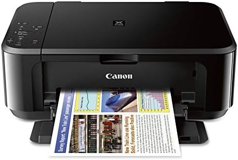 Canon Pixma MG3620 Impressora de jato de tinta colorida sem fio com impressão móvel e tablet, Black & Canon CL-241 Cartucho