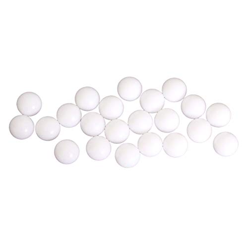 1/2 '' 50pcs delrin polioximetileno bolas de plástico sólido