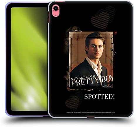 Projetos de capa principal licenciados oficialmente Gossip Girl Nate Graphics Soft Gel Case compatível com Apple iPad 10.9