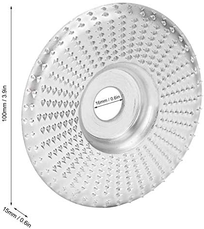 Disco abrasivo de escultura, roda de retificação de resistência conveniente estável abrasiva, para controles elétricos, trituradores