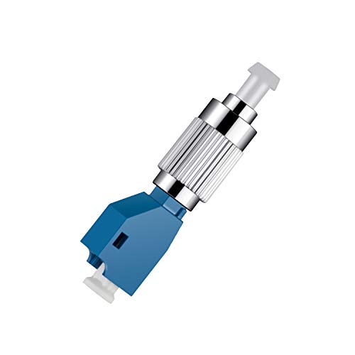 Adaptador de localizador de falhas visuais de 3pcs, conector de fibra óptica MSDADA, modo único 9/125um fc masculino para o adaptador feminino LC