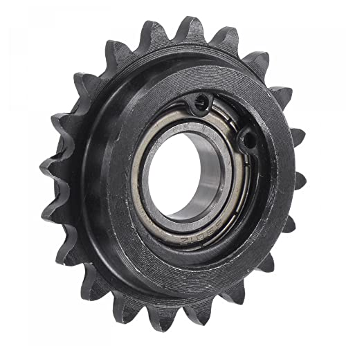 UXCELL 25 Chave de roda Indler, 8mm de 1/4 de tensionador de dentes de 20 mm, acabamento de óxido preto C45 aço carbono