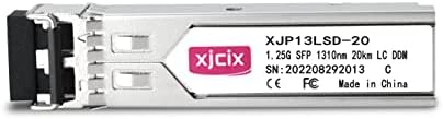 XJCIX 1.25G/1000BASE-LX/LH SFP Módulo óptico DDM LC DUPLEX CONECTOR DUPLEX para Cisco Glc-LH-SMD/GLC-LH-SM/SFP-GE-L