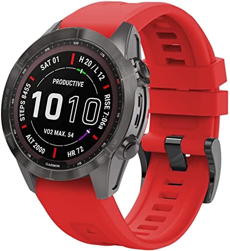 Lepmok 26mm Band para Garmin Fenix7x/Fenix ​​7x Solar/Fenix ​​7x Sapphire Solar/Fenix ​​6x/Fenix ​​6x Pro/Fenix ​​6x Sapphire/Fenix