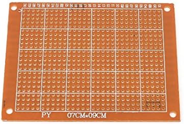 Placas de prototipagem de pcb de cobre aexit prototipo de placa de circuito impresso protótipo de pão 7cm x placas de prototipagem