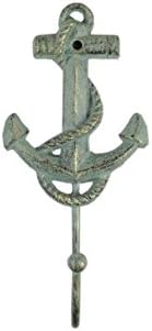 Hampton náutico K-665-Bronze Cast Iron Anchor Hook, 7 , Antigo Bronze