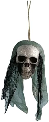 Ornamento de Halloween Esqueleto de Esqueleto de Decoração de Adeços de Decoração de Pipoca e Garland artificial Party