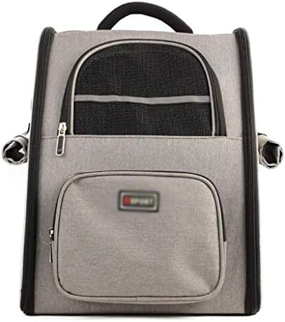 N/A Transportador de estimação com mochila de estimação de painel de malha comutável, adequado para caminhar para camping ao ar livre